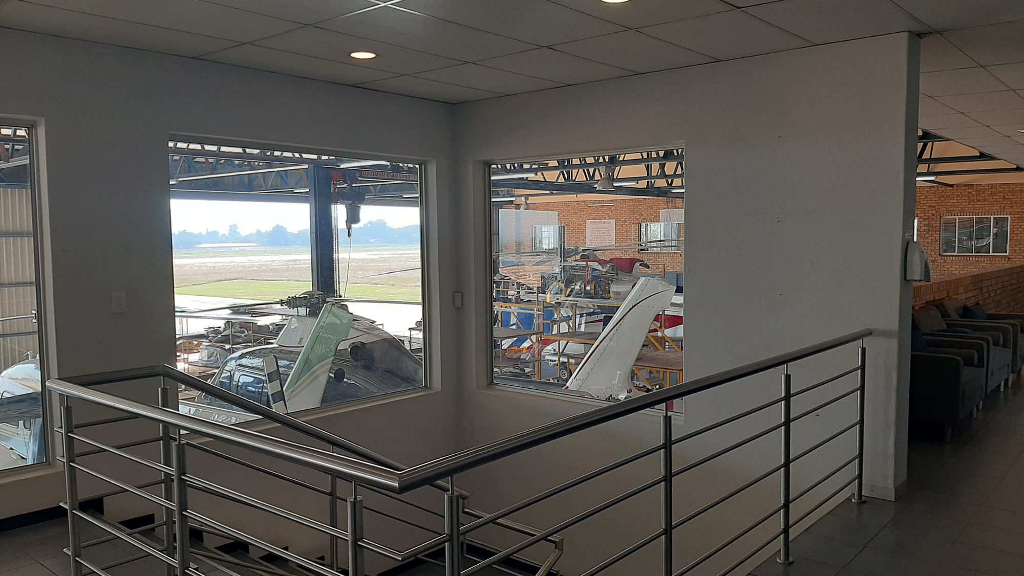 Leonardo Aviation Hangar Reception, Gauteng
