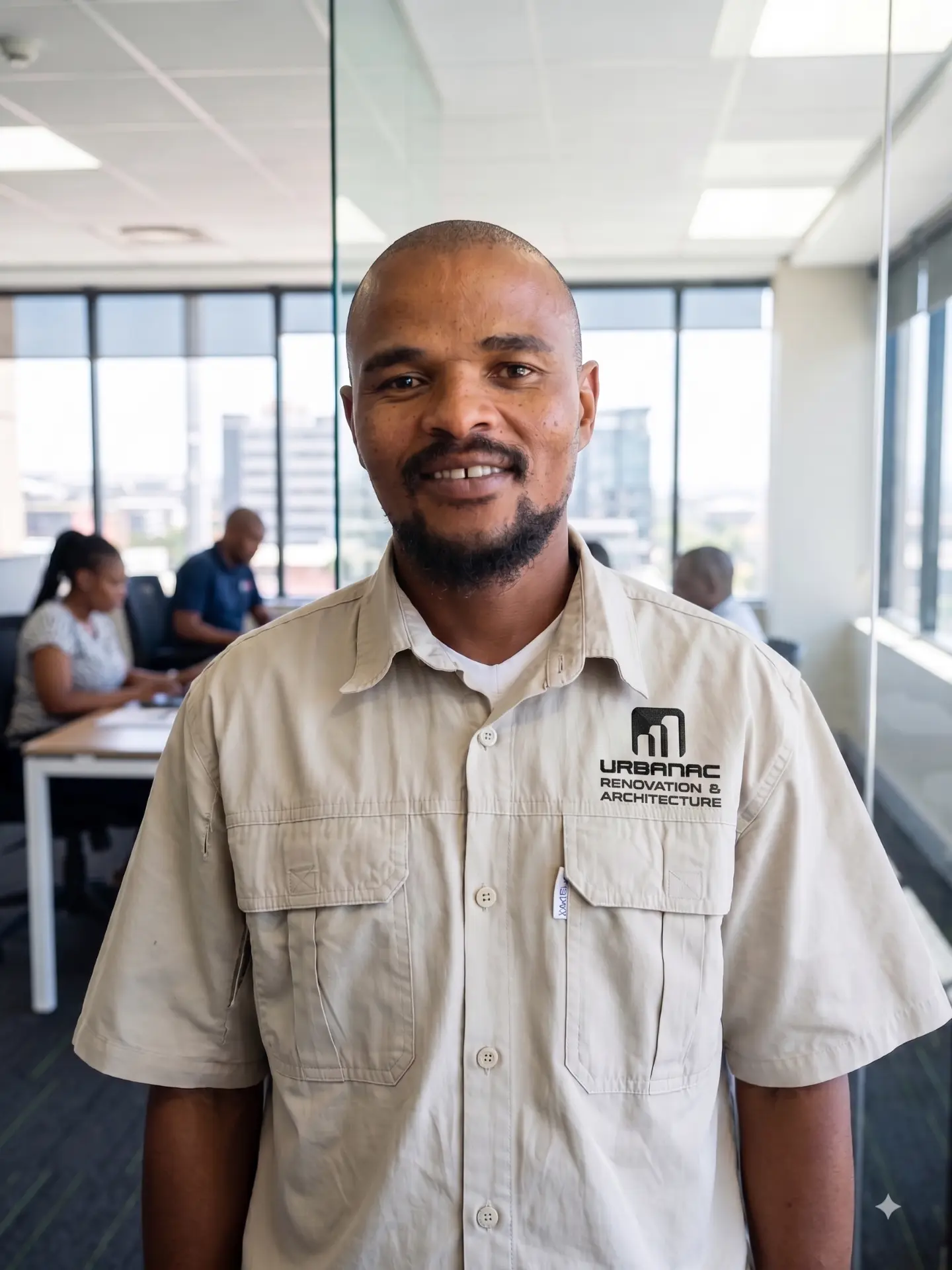 Sydney Mokganyetsi, Site Manager at Urbanac